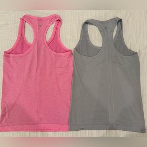 2 Lululemon Swiftly Tech Tank Tops Size 6